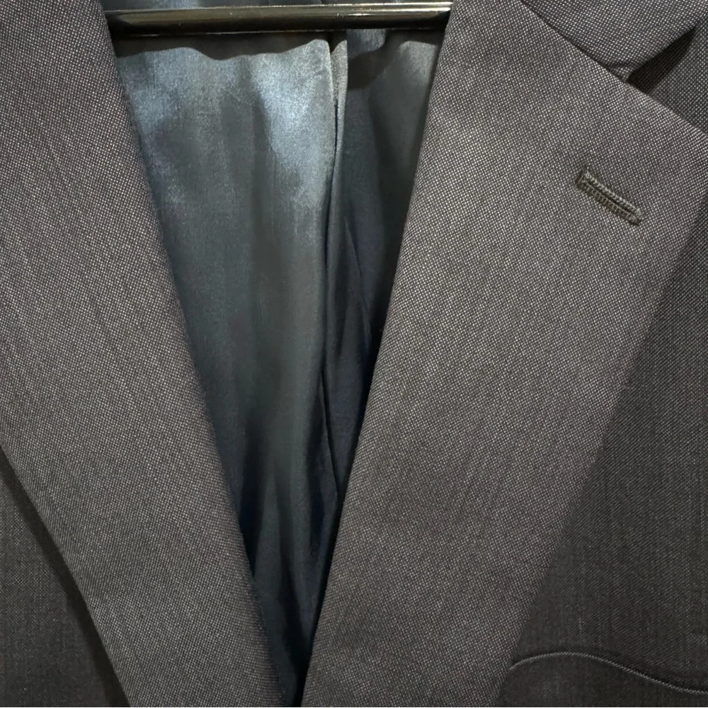 Ralph Lauren Men’s Blazer –‎ Navy Wool Blend Two-Button Jacket – Size 46L